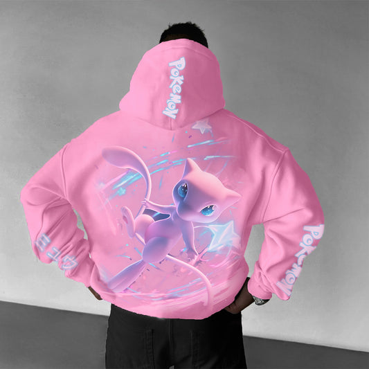 Pokémon Unisex Anime Graphic Streetwear Vintage Hoodie