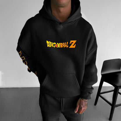 Unisex Anime Print  Casual Oversized Hoodie
