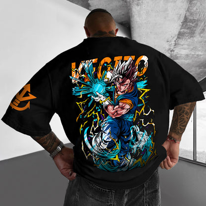 Unisex Anime Inspired Graphic Streetwear  T-shirt