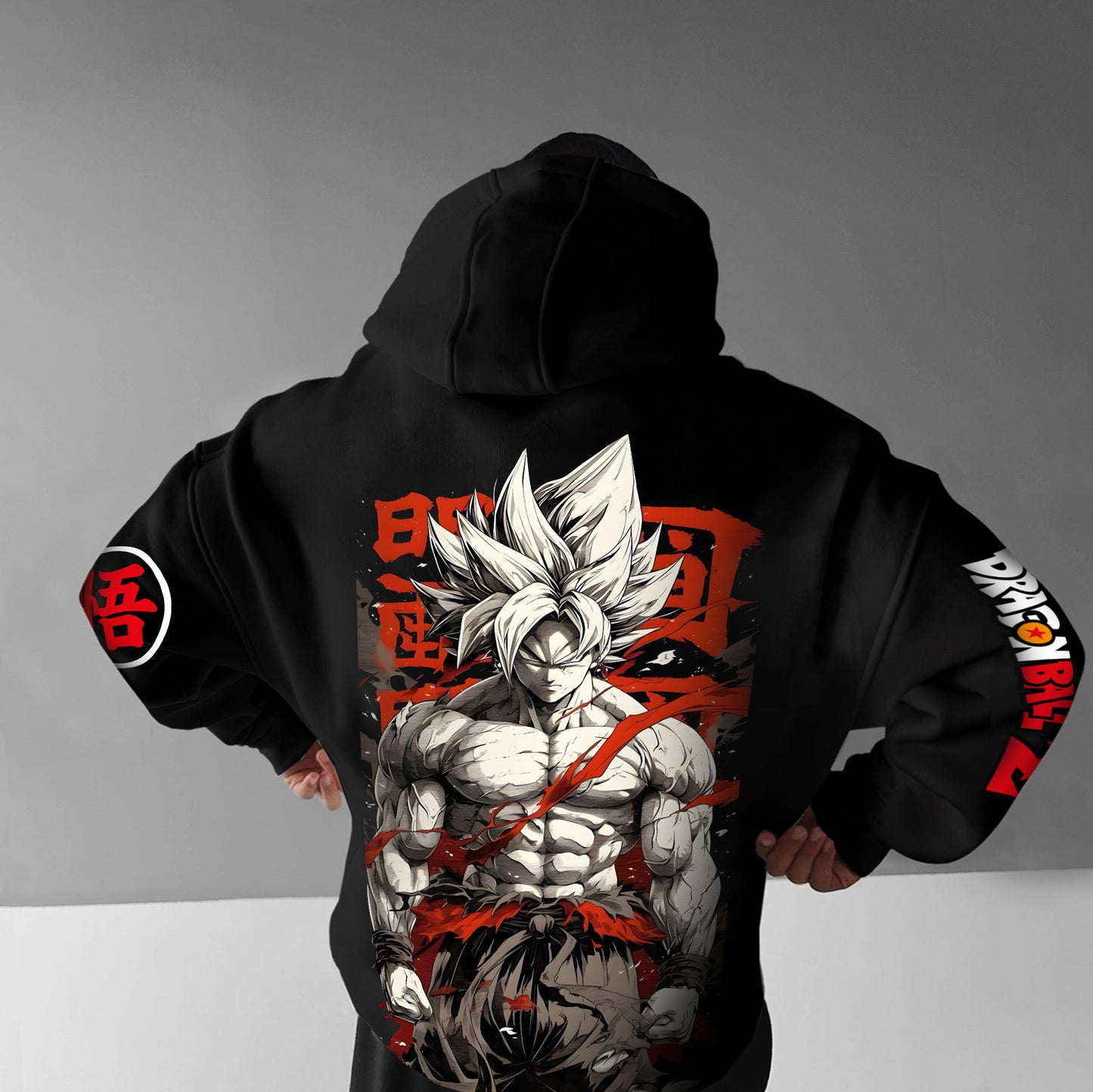 Unisex Anime Graphic Streetwear Vintage Hoodie