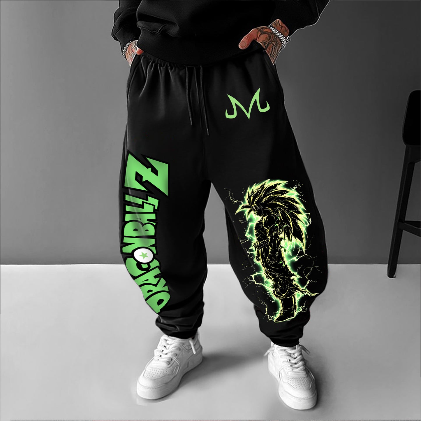 Unisex Casual Anime Streetwear Pants