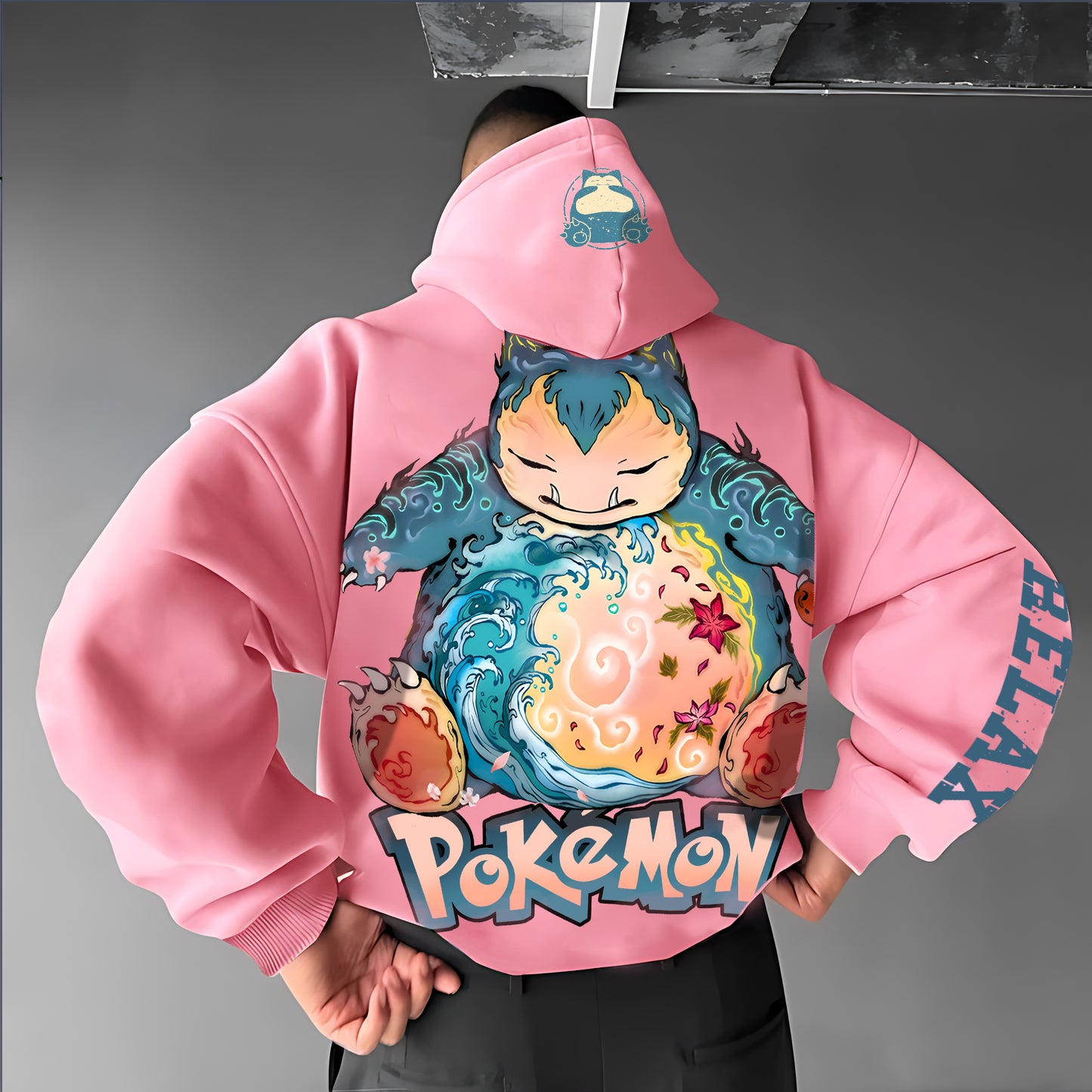 Pokémon Unisex Anime Graphic Streetwear Vintage Hoodie