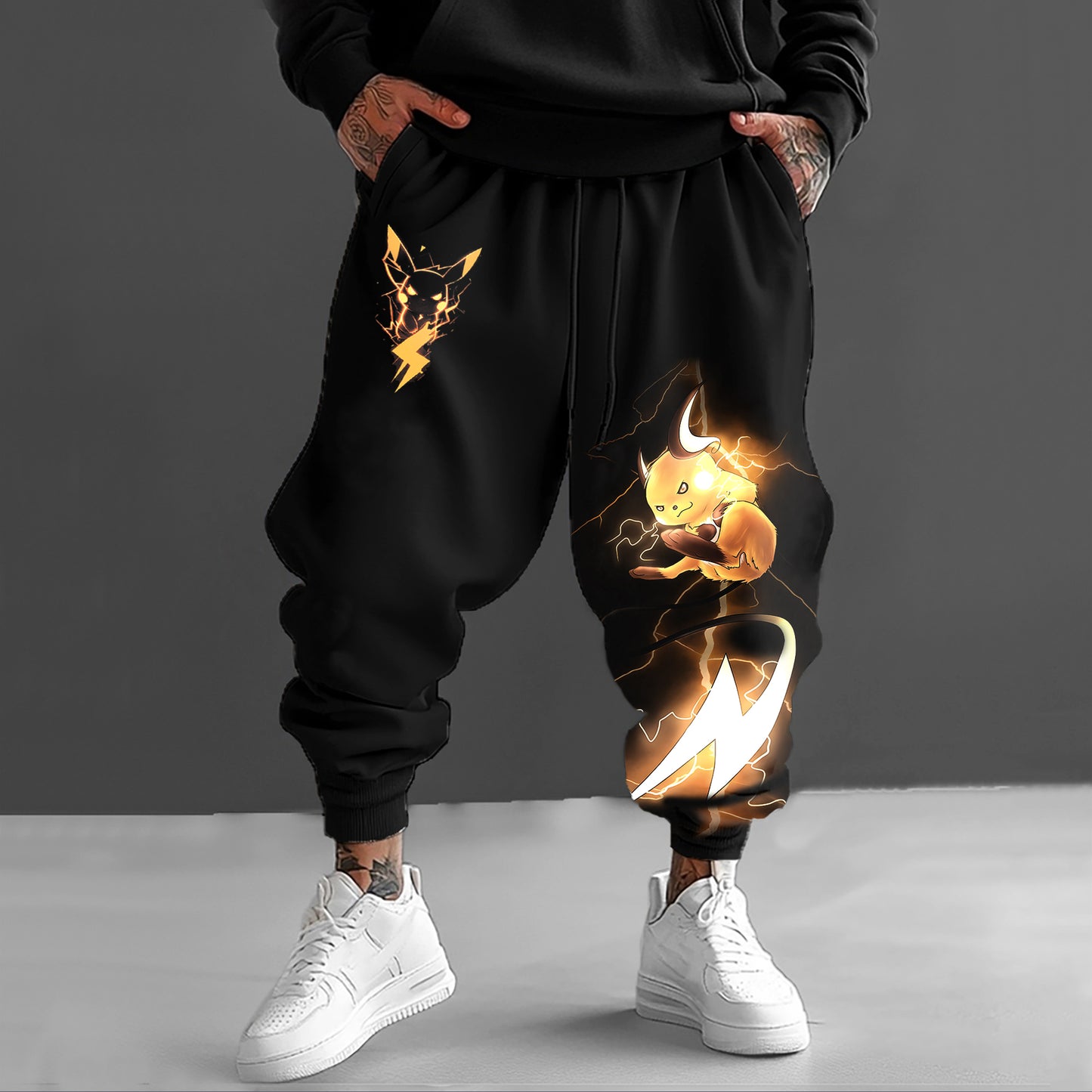 Pokémon Unisex Casual Anime Streetwear Pants