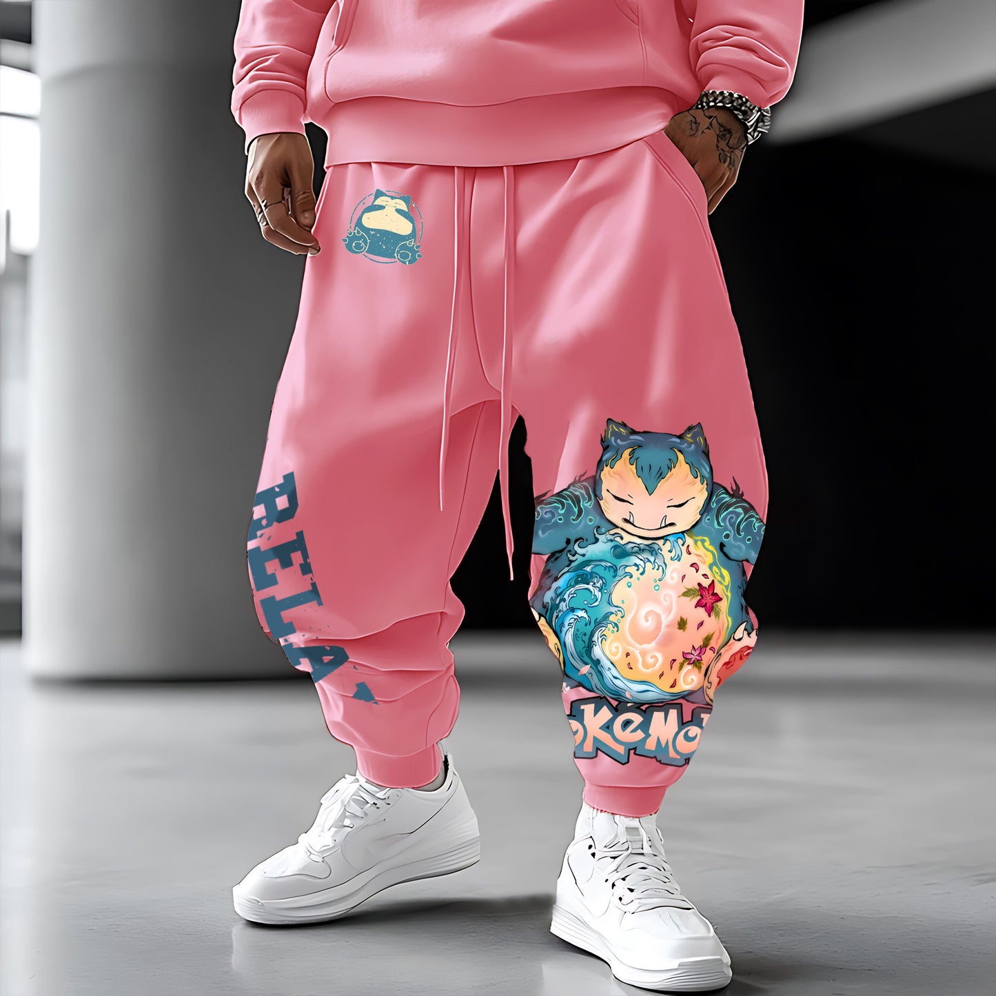 Pokémon Unisex  Casual Anime Streetwear Pants