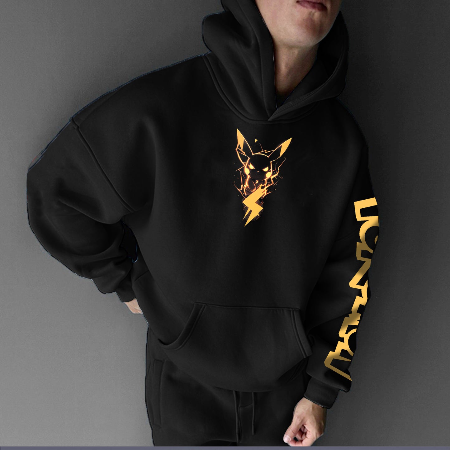 Pokémon Unisex Anime Graphic Streetwear Vintage Hoodie