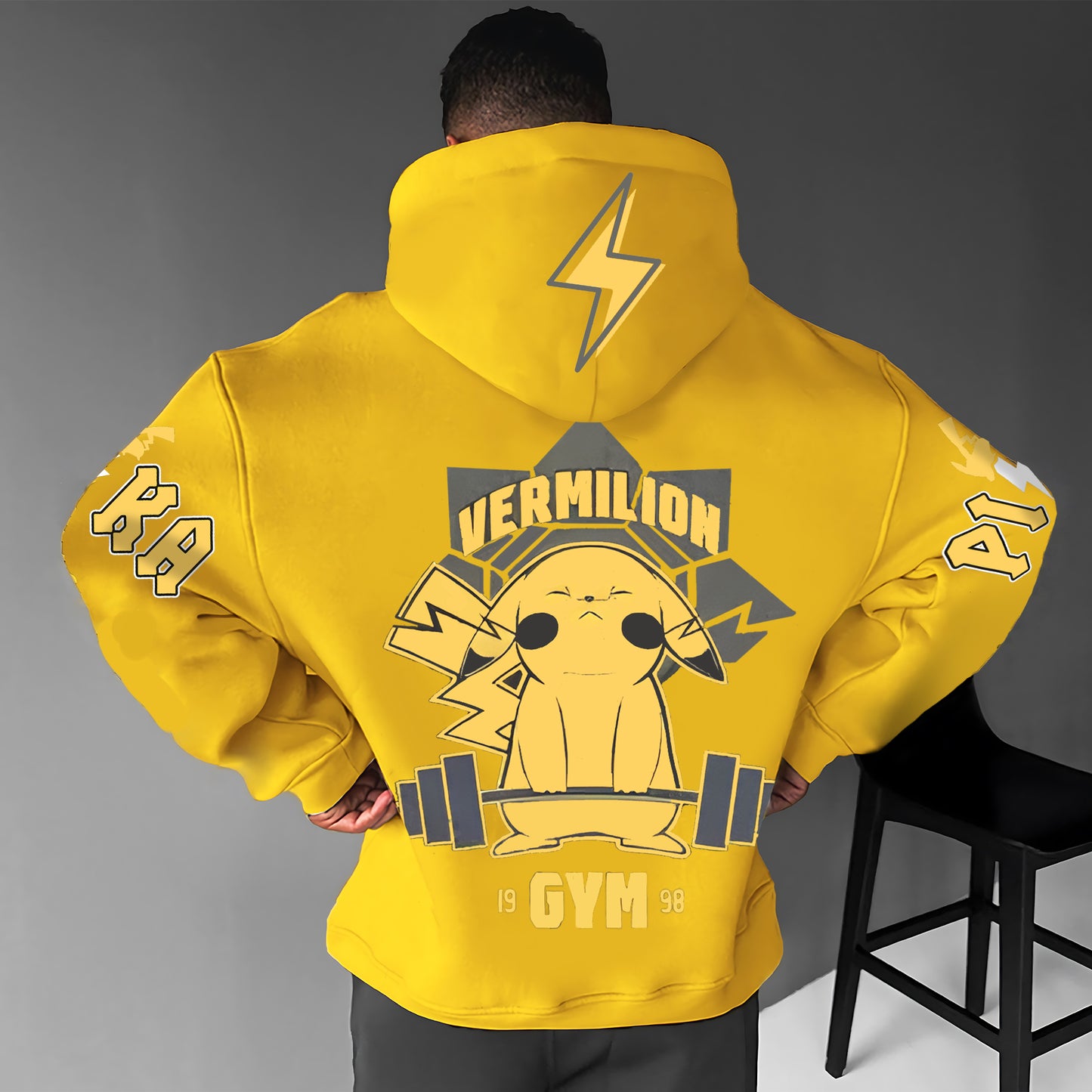 Pokémon Unisex Anime Graphic Streetwear Vintage Hoodie