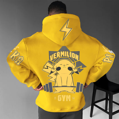 Pokémon Unisex Anime Graphic Streetwear Vintage Hoodie