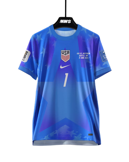 Matt Turner Match-Day Uniforms