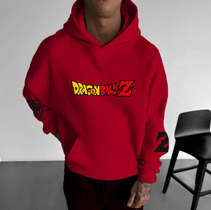 Unisex Anime Graphic Streetwear Vintage Hoodie