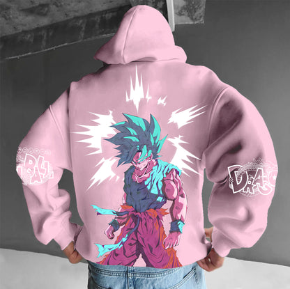 Unisex Anime Graphic Streetwear Vintage Hoodie