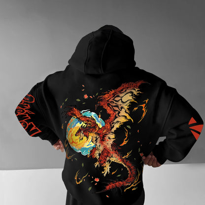Pokémon Unisex Anime Graphic Streetwear Vintage Hoodie