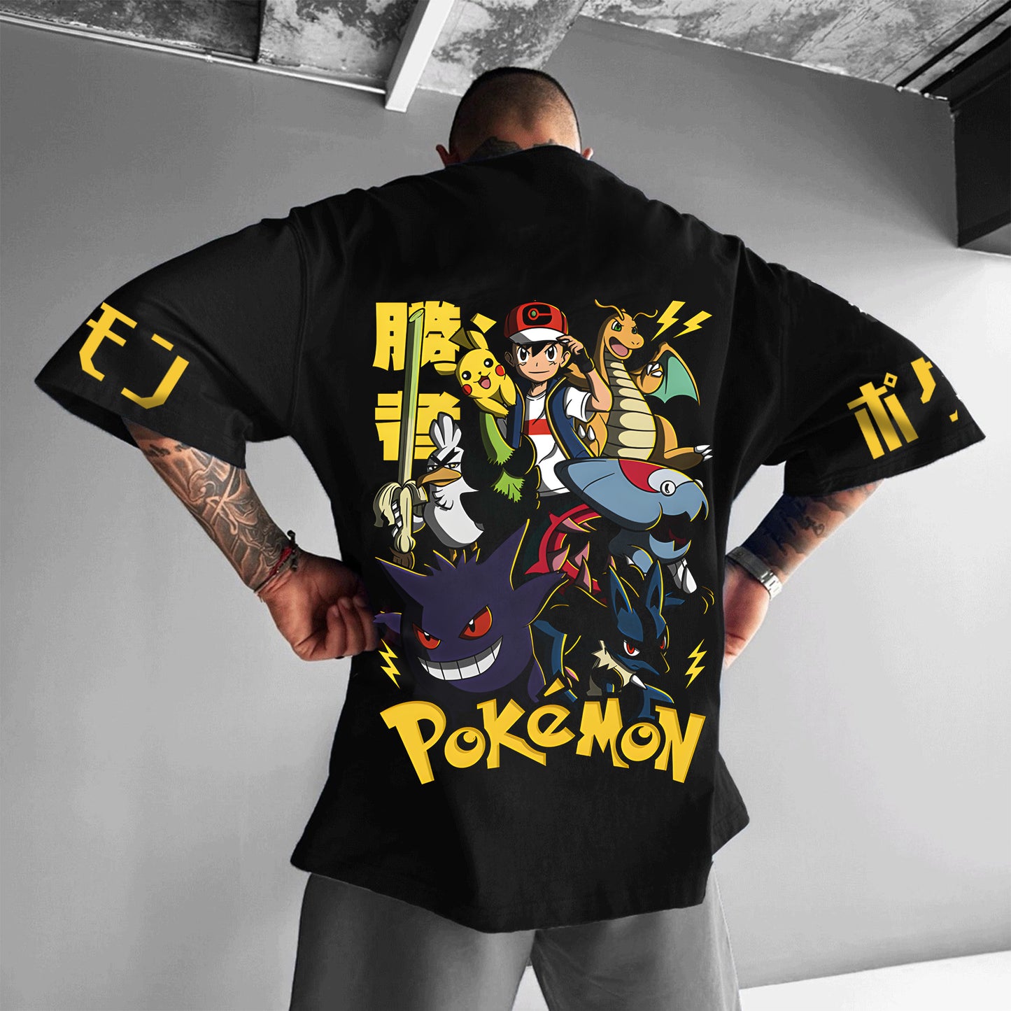 Pokémon Unisex Anime Inspired Vintage T-Shirt