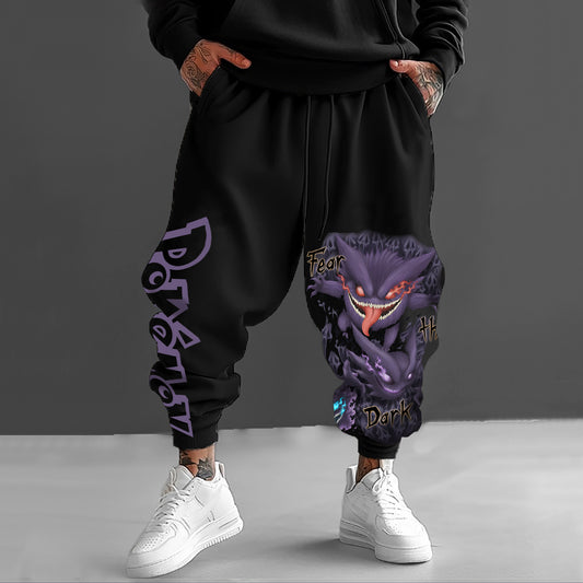 Pokémon Unisex Casual Anime Streetwear Pants