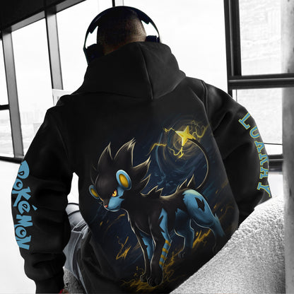 Pokémon Unisex Anime Graphic Streetwear Vintage Hoodie