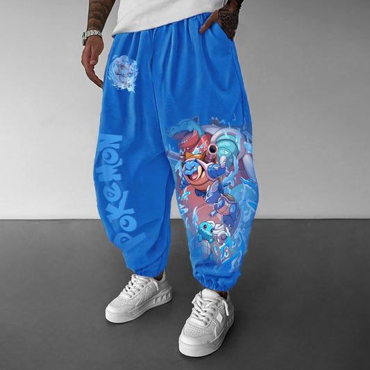 Pokémon Unisex  Casual Anime Streetwear Pants