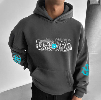 Unisex Anime Graphic Streetwear Vintage Hoodie