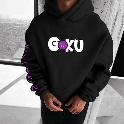 Unisex Anime Print  Casual Oversized Hoodie