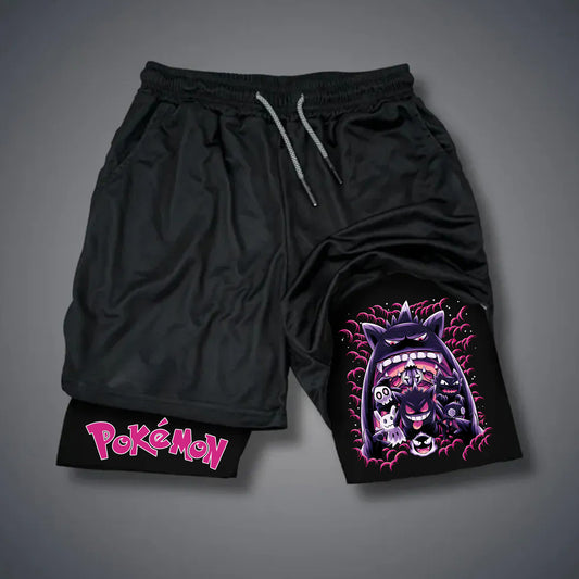 Unisex Casual Anime Streetwear Shorts