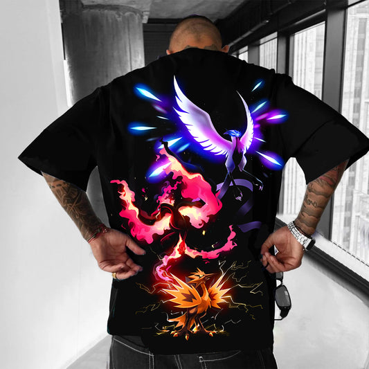 Pokémon Unisex Anime Inspired Vintage T-Shirt