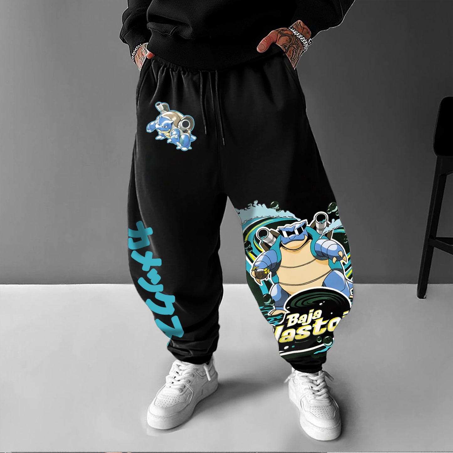 Pokémon Unisex Casual Anime Streetwear Pants