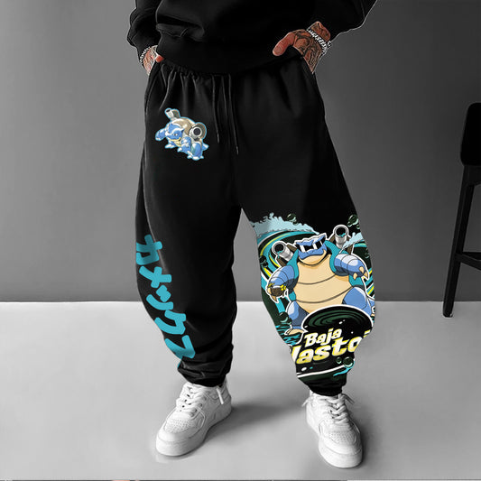 Pokémon Unisex Casual Anime Streetwear Pants