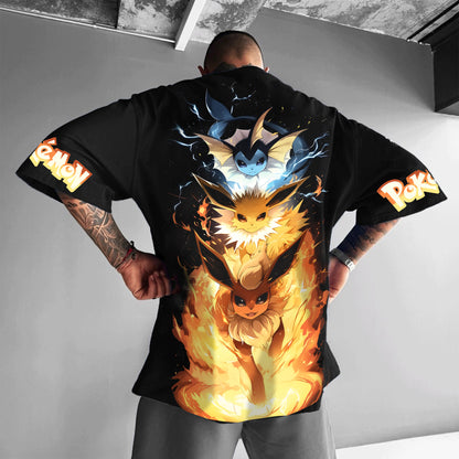 Pokémon Unisex Anime Inspired Vintage T-Shirt
