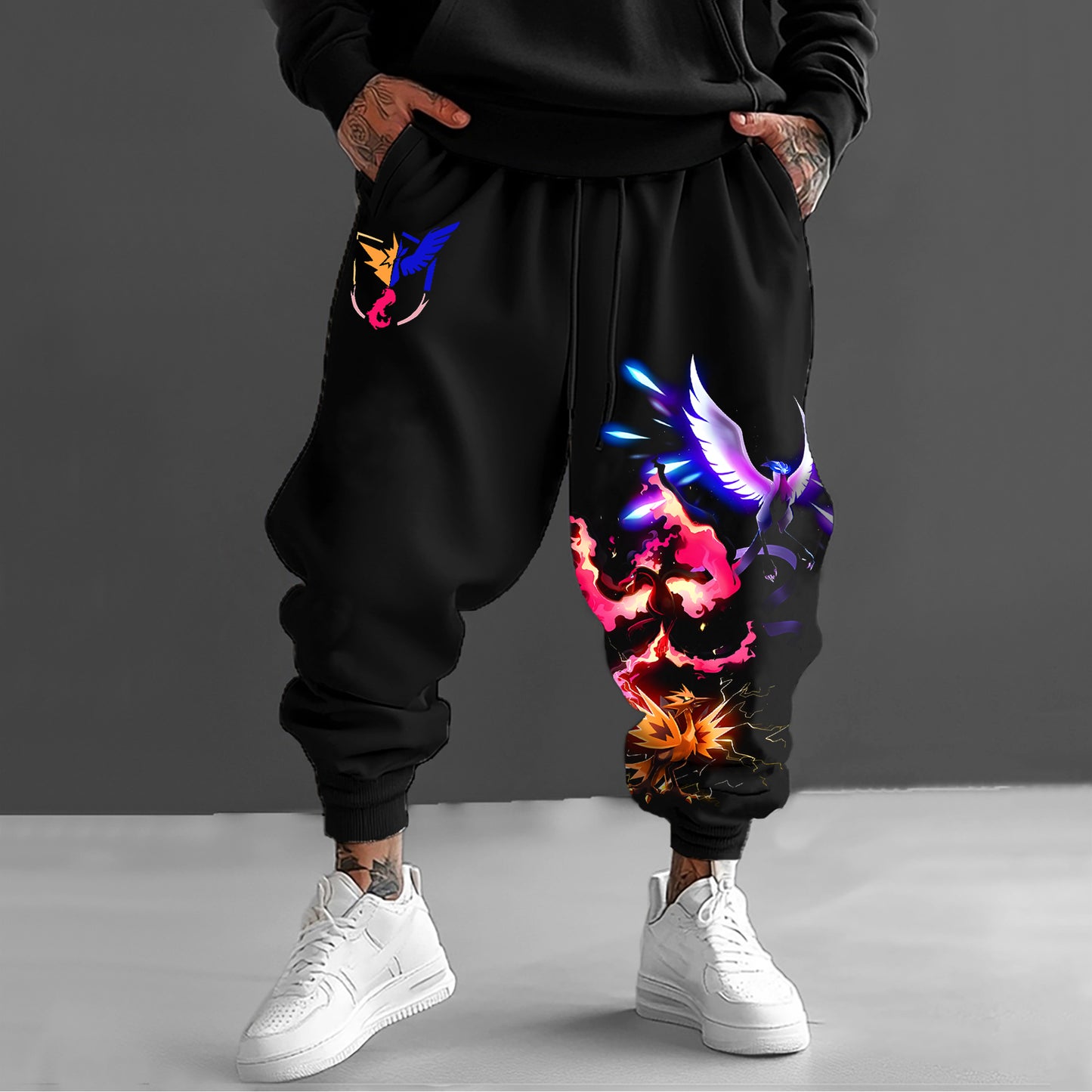 Pokémon Unisex Casual Anime Streetwear Pants