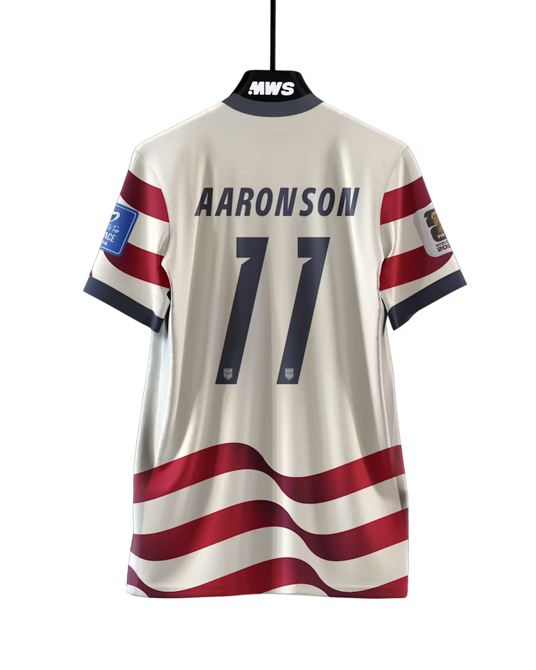 Brenden Aaronson Match-Day Uniforms
