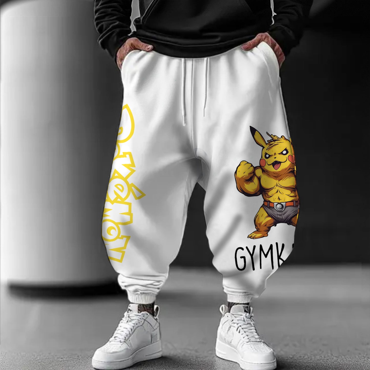 Pokémon Unisex  Casual Anime Streetwear Pants
