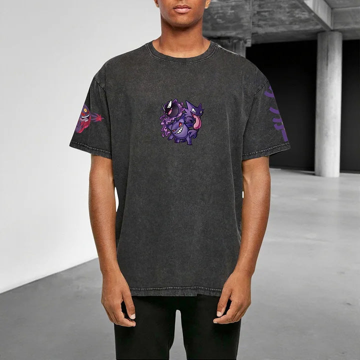 Unisex Anime Inspired Vintage T-Shirt