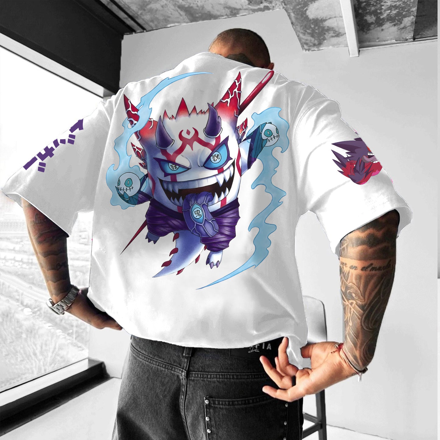 Unisex Anime Inspired Vintage T-Shirt