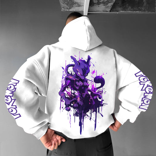 Pokémon Unisex Anime Graphic Streetwear Vintage Hoodie