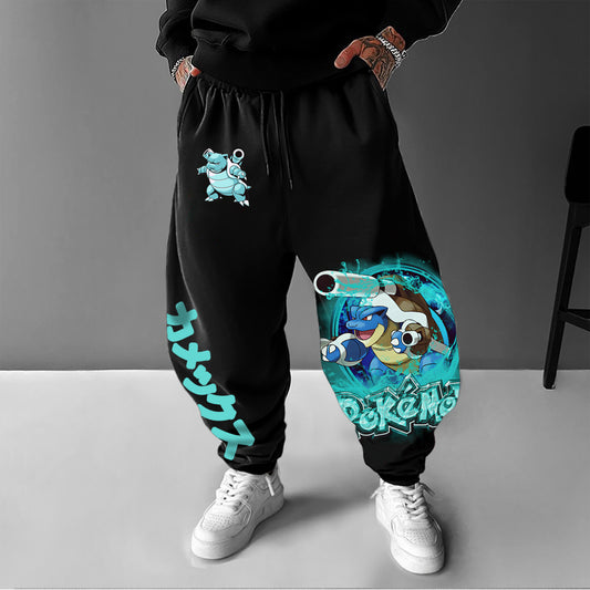 Pokémon Unisex Casual Anime Streetwear Pants