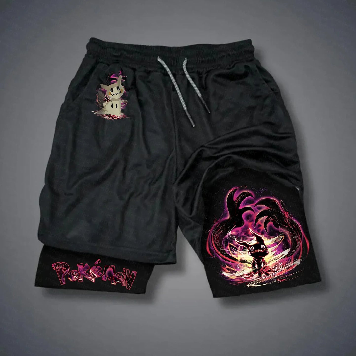 Pokémon Unisex Casual Anime Streetwear Shorts