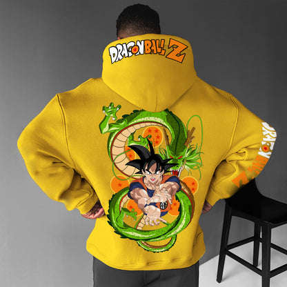 Unisex Anime Print  Casual Oversized Hoodie