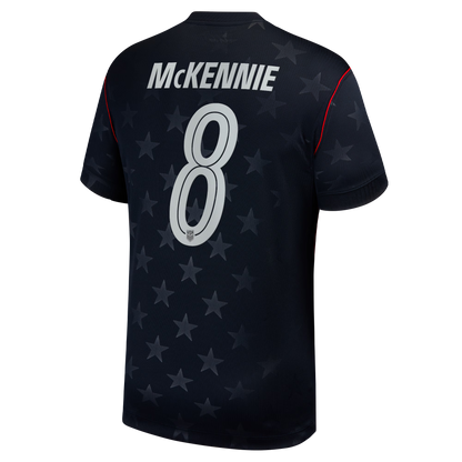 Weston McKennie USMNT 2026 Away Stadium Replica Jersey - Blue