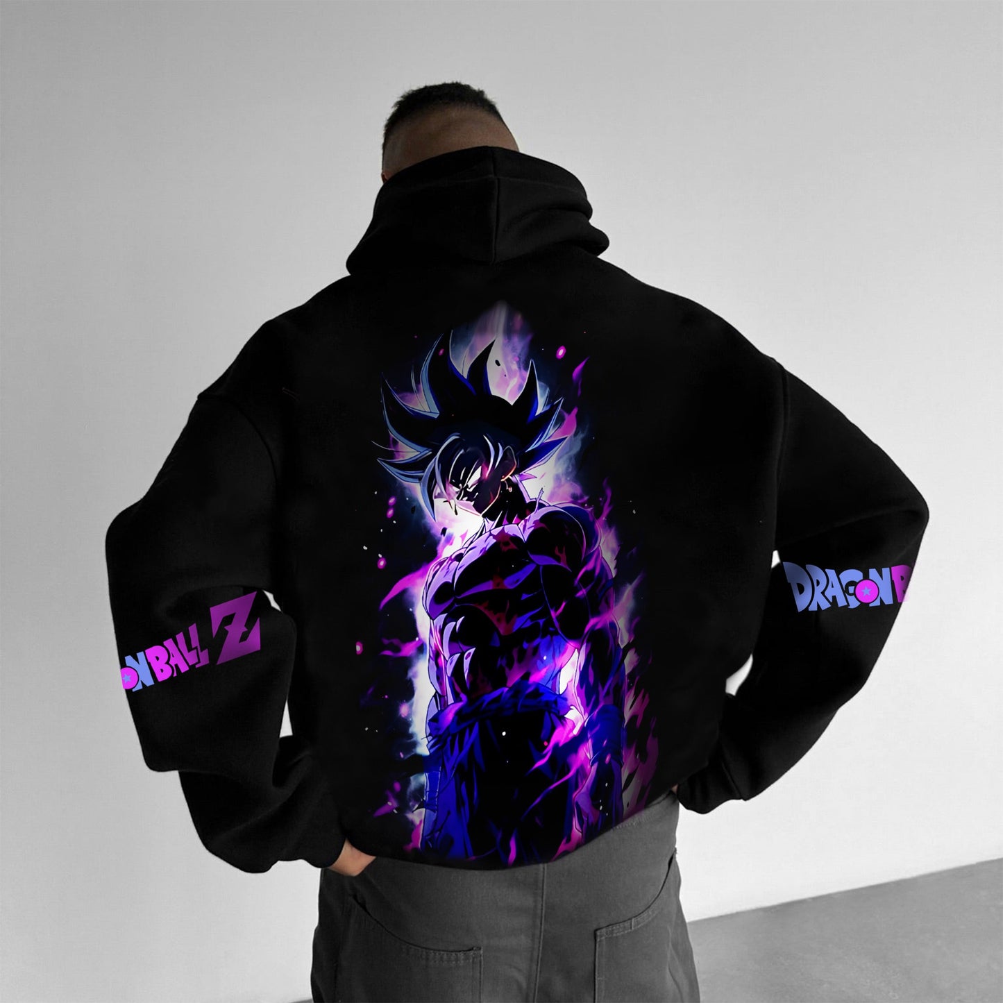 Unisex Anime Print  Casual Oversized Hoodie