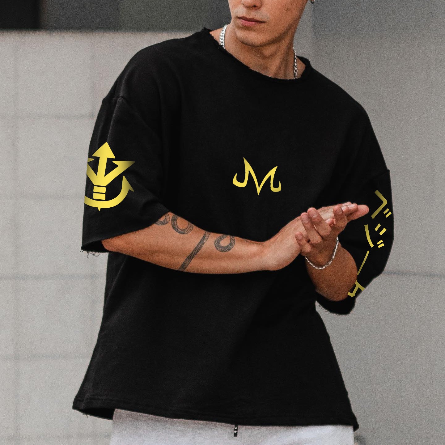 Unisex Anime Inspired Graphic Streetwear  T-shirt