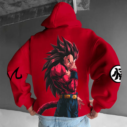 Unisex Anime Graphic Streetwear Vintage Hoodie