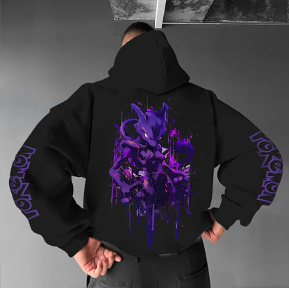 Pokémon Unisex Anime Graphic Streetwear Vintage Hoodie