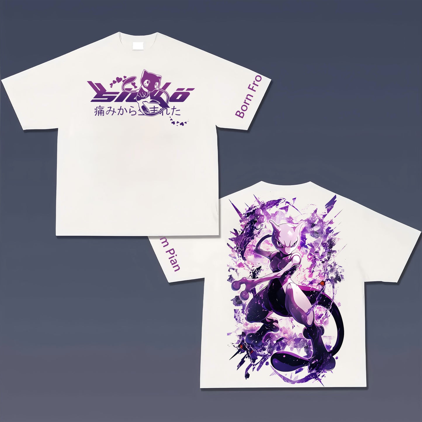 Pokémon Unisex Anime Inspired Vintage T-Shirt