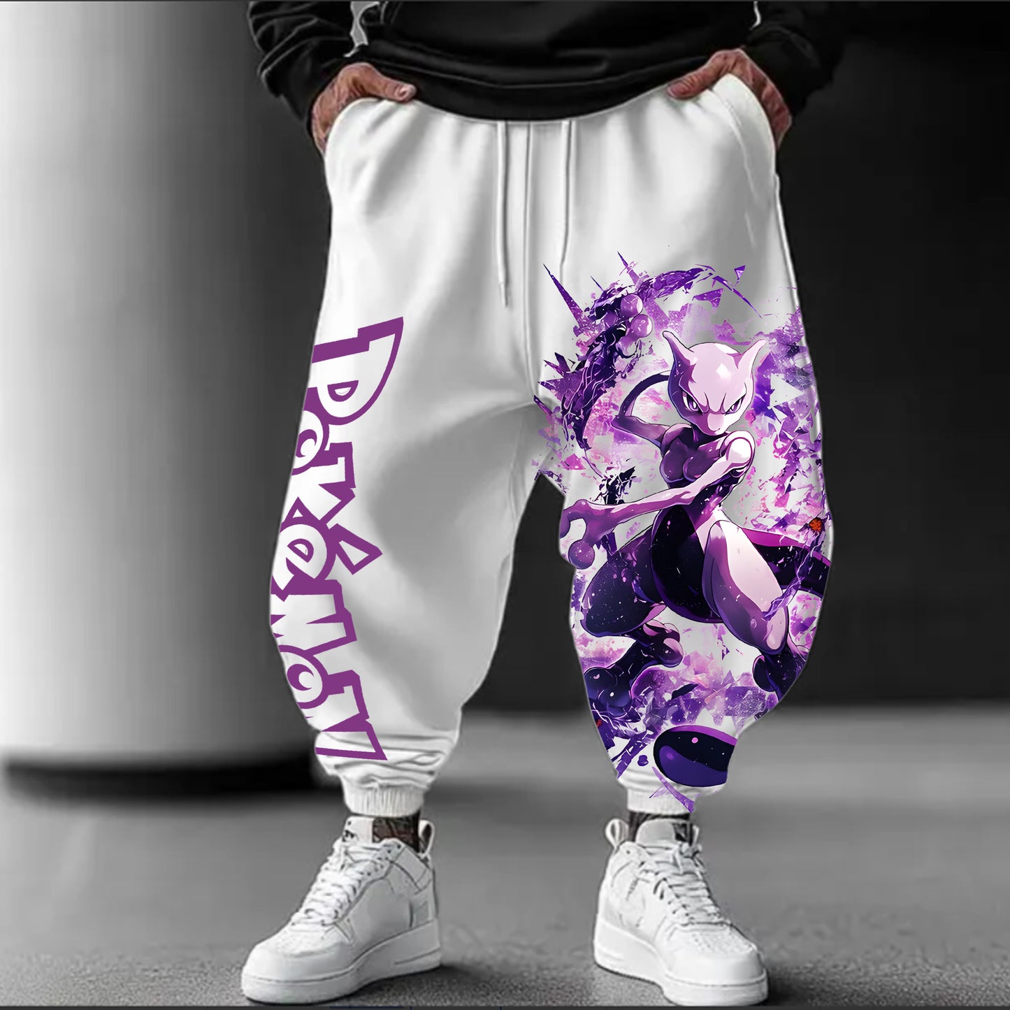 Pokémon Unisex Casual Anime Streetwear Pants