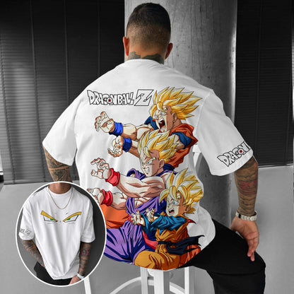 Unisex Anime Inspired Graphic Streetwear  T-shirt