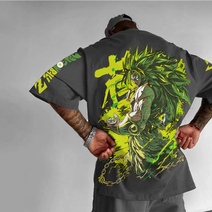 Unisex Anime Inspired Vintage T-Shirt