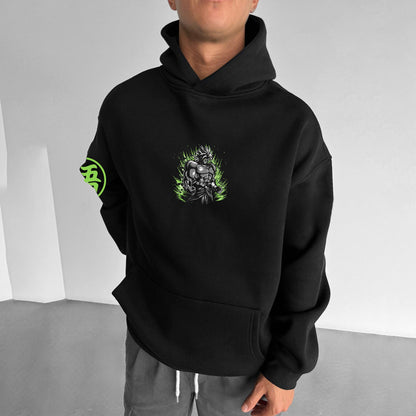 Unisex Anime Print  Casual Oversized Hoodie
