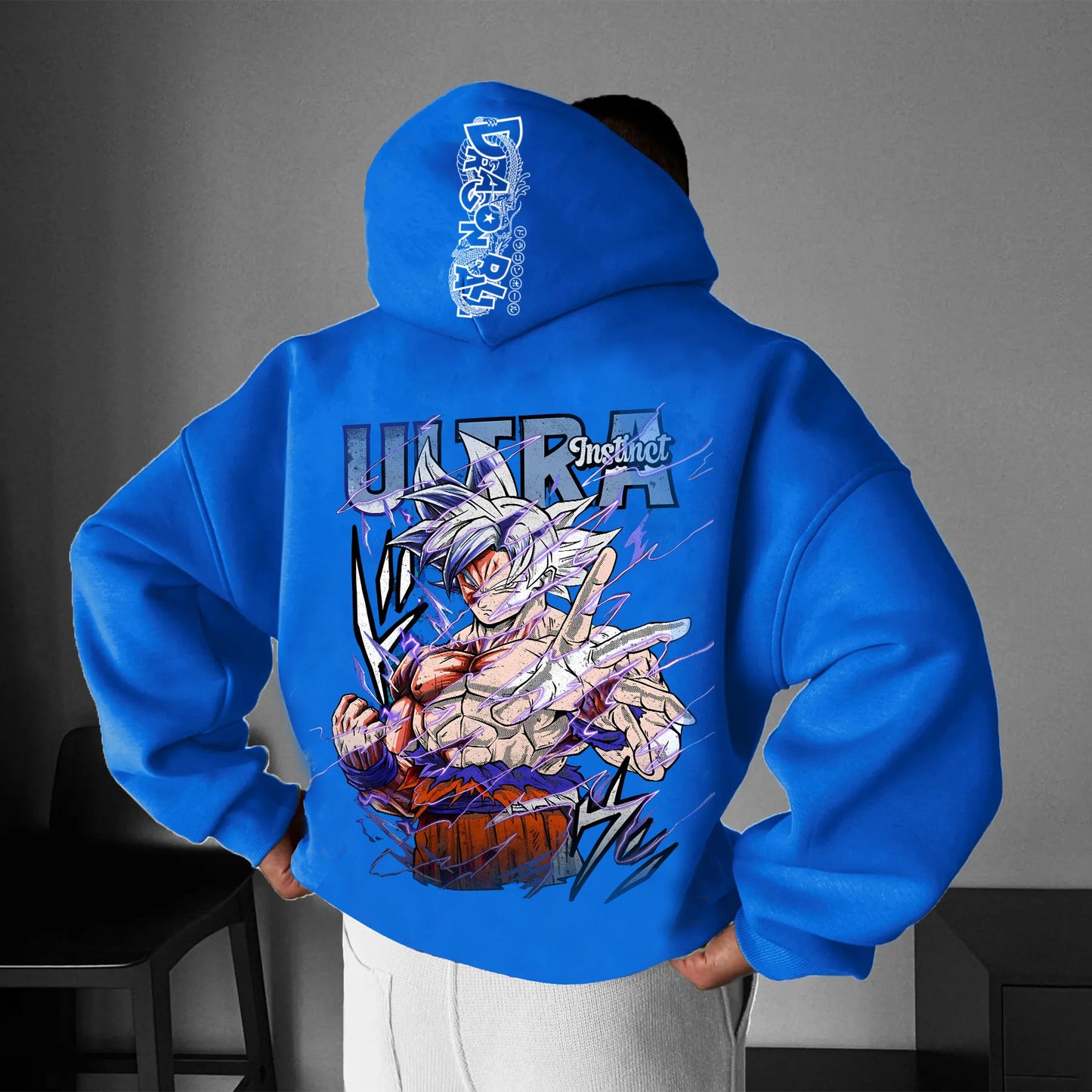 Unisex Anime Print  Casual Oversized Hoodie