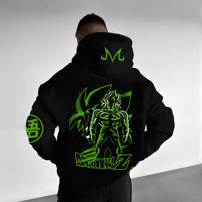 Unisex Anime Print  Casual Oversized Hoodie