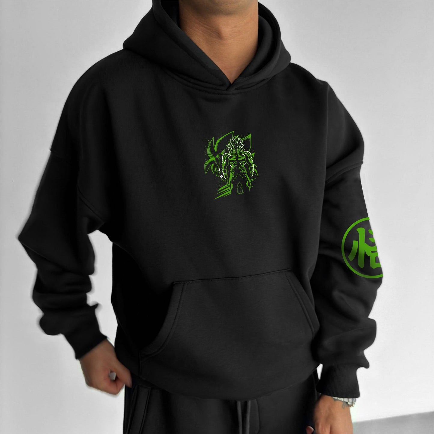 Unisex Anime Print  Casual Oversized Hoodie