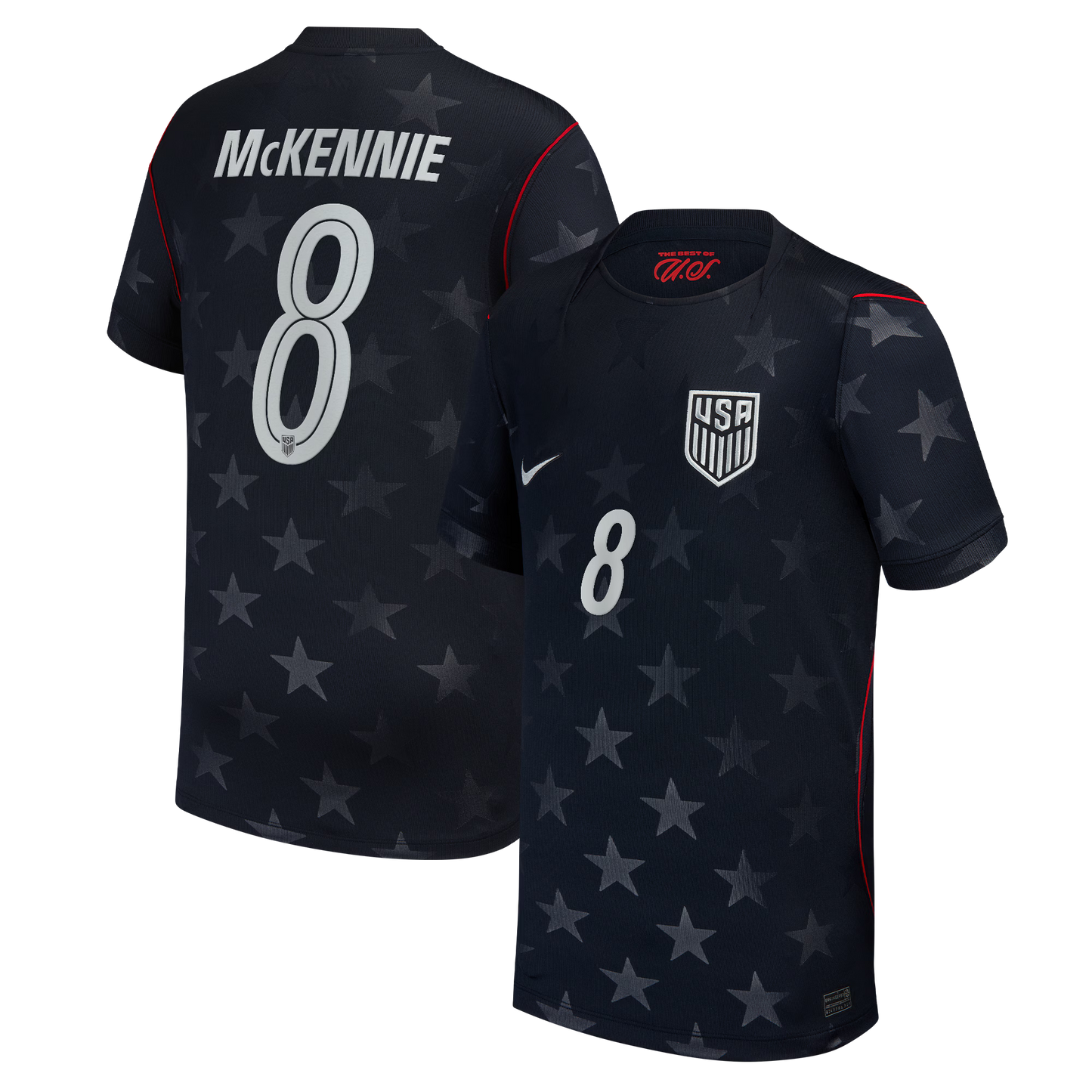 Weston McKennie USMNT Youth 2026 Away Stadium Replica Jersey - Blue