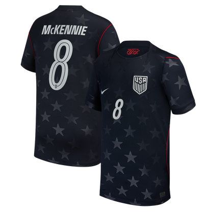 Weston McKennie USMNT Youth 2026 Away Stadium Replica Jersey - Blue